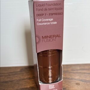 Mineral Fusion Full Coverage Foundation - Deep 7 - Espresso